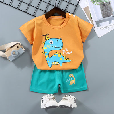 Traje Corto de Algodón para Niño - Perfecto para el Verano - Image 11