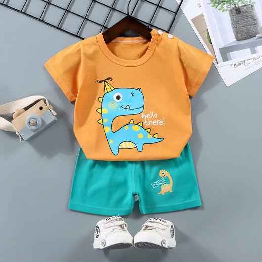 Traje Corto de Algodón para Niño - Perfecto para el Verano - Image 11