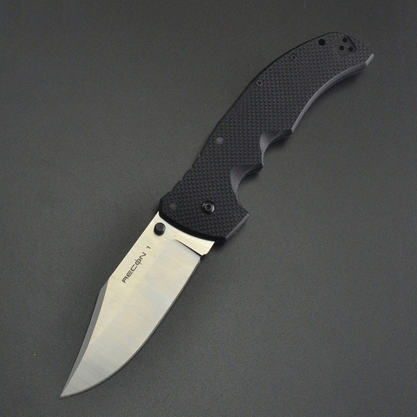 Cuchillo Plegable de Acero Inoxidable para Supervivencia y Aventura - Image 4