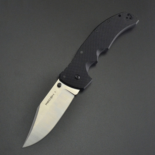 Cuchillo Plegable de Acero Inoxidable para Supervivencia y Aventura - Image 4