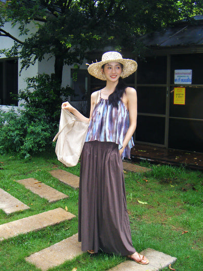 Pantalones Anchos Plisados Ligeros para Verano - Estilo Casual y Cómodo - Image 6