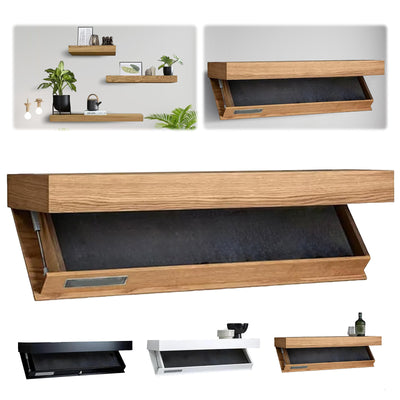 Mueble Botellero Flotante de Pared - Estantería Moderna para Vinos - Image 9