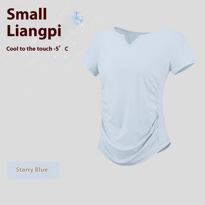 Playera Deportiva Ajustada de Secado Rápido con Control Abdominal - Image 11