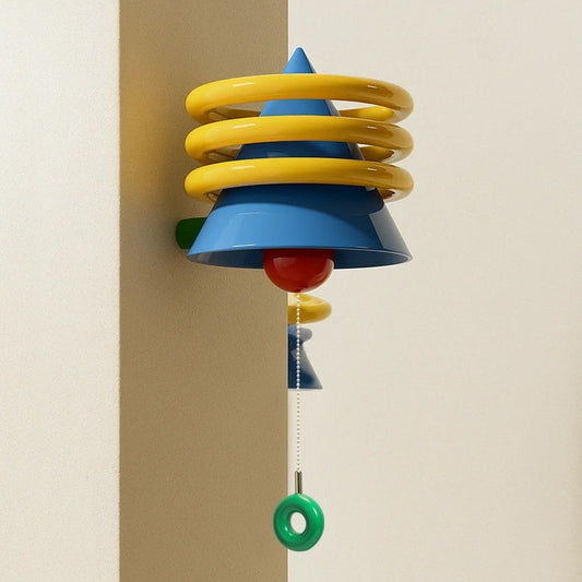 Lámpara de Pared Estilo Francés con Pantalla Crema y Diseño Articulado