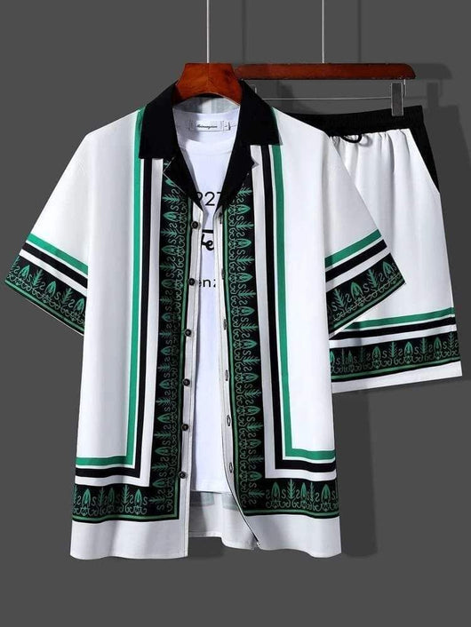 Conjunto Hawaiano para Hombre: Camisa y Shorts Coordinados - Image 12