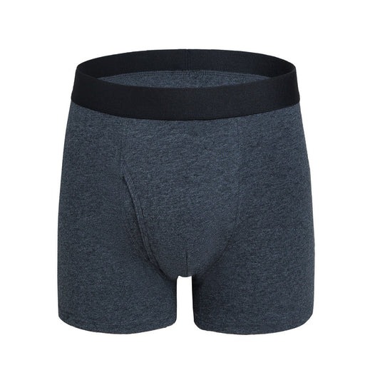Calzoncillos Tipo Boxer Talla Grande para Hombre Color Sólido - Image 2