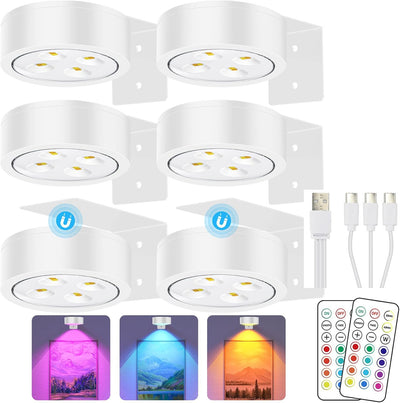 Luz Nocturna RGB Inteligente con Control Remoto para Armario - Image 11