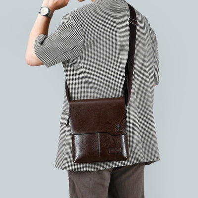 Mochila Vertical Casual para Hombre con Cubierta Protectora - Image 6