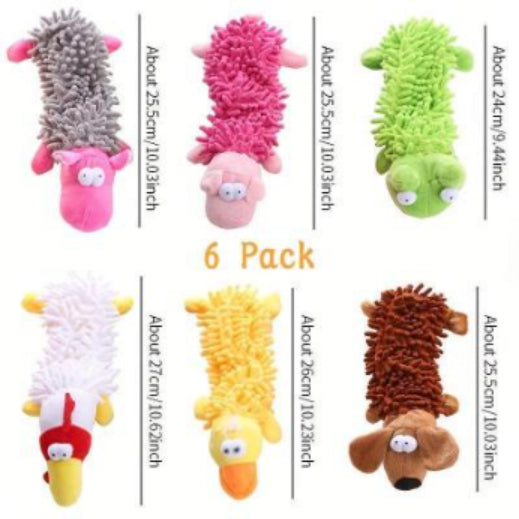 Juguete Mordedor Caballo de Microfibra para Perros - Masticable Dental - Image 10