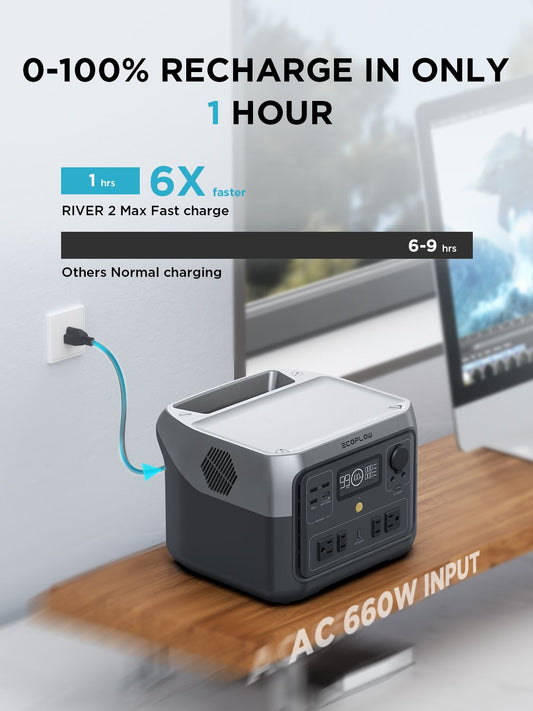 Banco de Energía Portátil LiFePO4 de Alta Potencia para Emergencias - Image 2