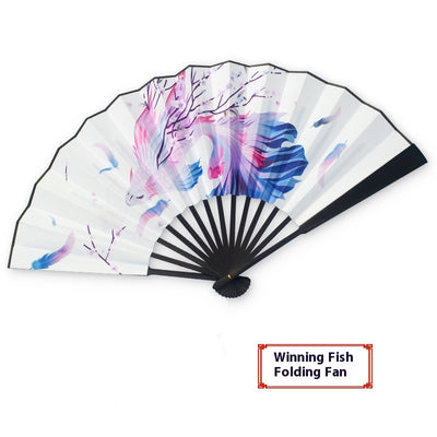 Abanico Plegable de la Serie Antigua Han Chinese Clothes Match - Image 12