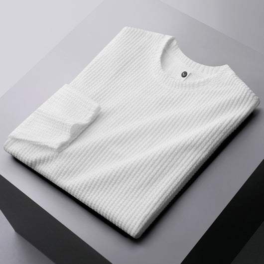 Suéter Grueso Básico para Hombre - Cuello Redondo Clásico - Image 3