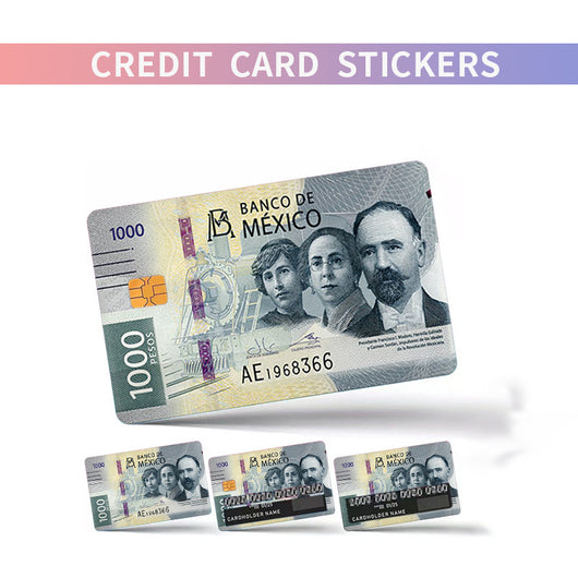 Anime cityscape credit card sticker with vibrant pink, purple, and blue hues, showing buildings and power lines. - Image 28