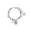 Pulsera Retro de Acero Titanio para Mujer - Estilo Vintage Moderno