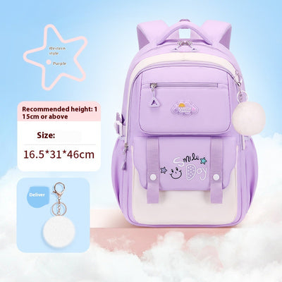 Mochila Escolar Infantil con Estampado de Dibujos Animados en Tela Oxford - Image 5