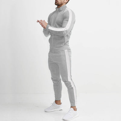 Conjunto Deportivo con Capucha y Combinación de Colores Personalizada para Hombre - Image 8