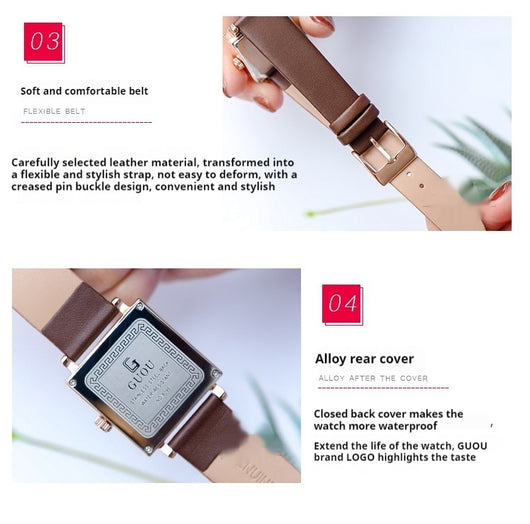 Reloj de Moda Retro Resistente al Agua para Mujer - Image 21