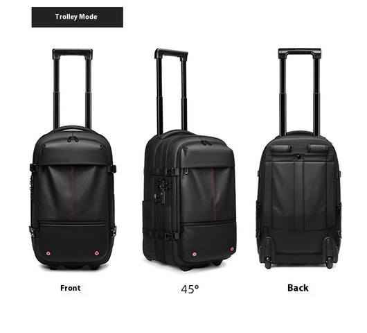 Mochila Trolley Expandible de Gran Capacidad para Viajes de Negocios - Image 30