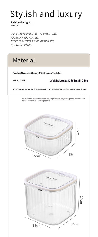 Caja de Almacenamiento Elegante para Escritorio - Image 17