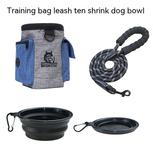 Set de Entrenamiento Canino 3 en 1: Cuerda, Comedero y Correa - Image 8