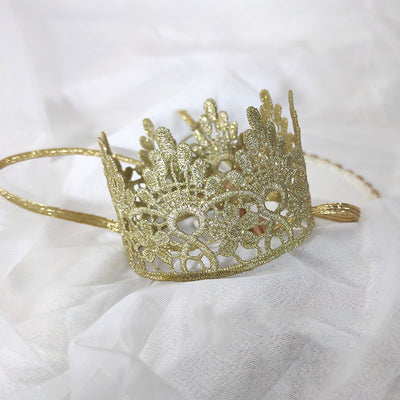 Diadema Corona Infantil Elegante para Fiestas y Cumpleaños