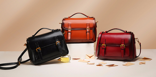 Bolso Mensajero de Cuero Genuino - Estilo Versátil para Mujer - Image 15