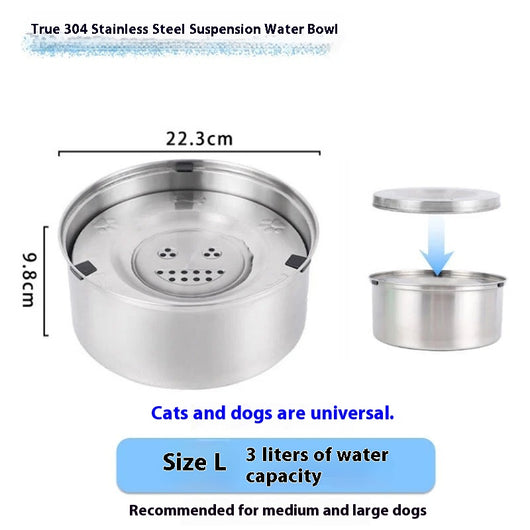 Bebedero de Gran Capacidad para Perros y Gatos - Image 5