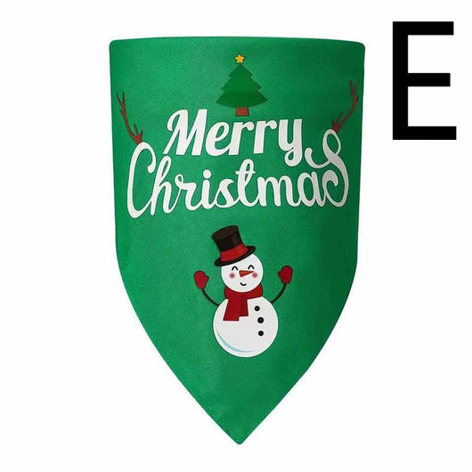 Pañuelo Triangular Navideño para Perros de Doble Capa - Image 11