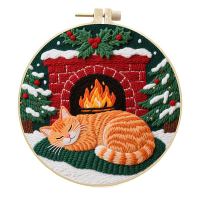 Kit de Bordado Manual para Gatos - Materiales DIY Completos - Image 19
