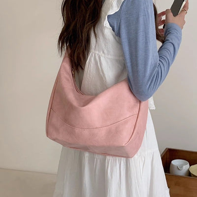 Bolso Retro de Gran Capacidad con Bandolera Ajustable para Mujer - Image 4
