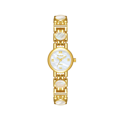 Reloj Elegante Aurora Nácar Negro Dorado - Diseño de Lujo - Image 6