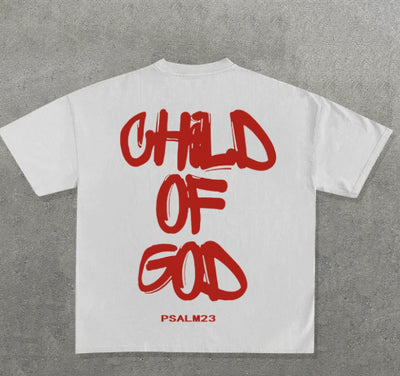 Playera Oversized Hombre Child Of God con Patrón Gótico NDY - Image 12