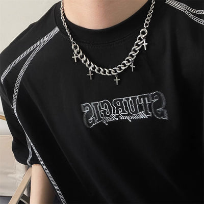 Collar de Acero Titanio para Hombre - Diseño Minimalista Que No Se Desvanece - Image 30