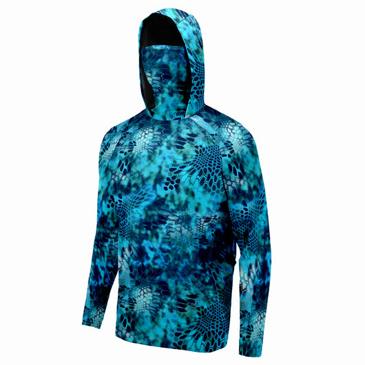 Camisa de Pesca con Protección Solar y Cobertura Facial para Hombre - Image 9