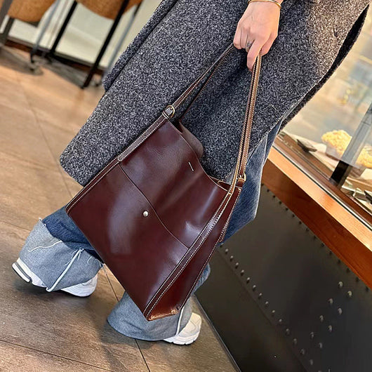 Bolso Tote de Cuero para Mujer con Gran Capacidad - Ideal para el Día a Día - Image 5