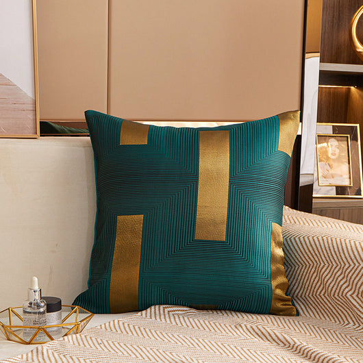 Funda de Almohada Jacquard Cuadrada para Sofá Diseño Minimalista - Image 19