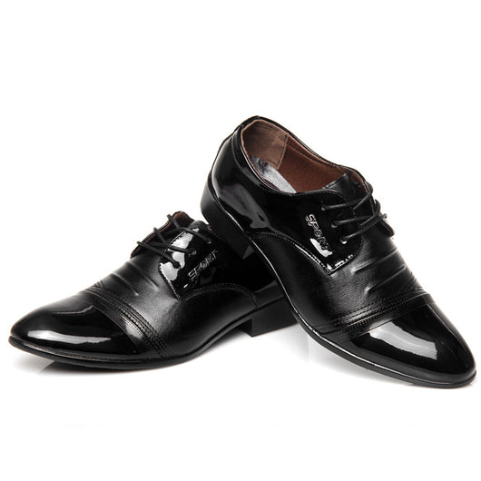 Zapatos de Cuero Puntiagudos Casuales para Hombre - Image 15
