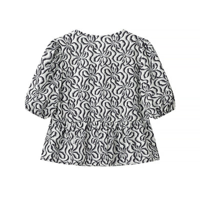 Cardigan Leopardo con Mangas Abullonadas Sexy - Image 8