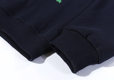 Sudadera con Capucha y Cierre de Hoja de Cáñamo 3D Smiley - Image 11