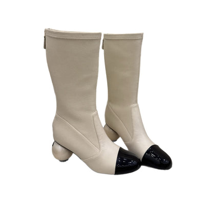Botas Clásicas de Tacón Grueso para Otoño e Invierno - Image 5