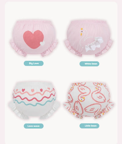 Shorts Triangulares con Moño para Niñas y Niños - Pantalones Cortos Estilo Pan - Image 12