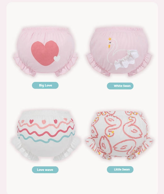 Shorts Triangulares con Moño para Niñas y Niños - Pantalones Cortos Estilo Pan - Image 12