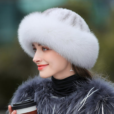 Gorro de Invierno para Mujer con Forro de Piel Cálido - Image 5