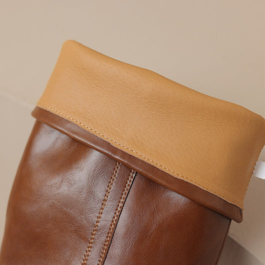 Botas Altas para Mujer con Tacón Medio y Punta Redonda - Image 30