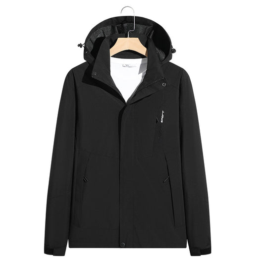 Chaqueta Impermeable Cortavientos de Una Capa - Image 2