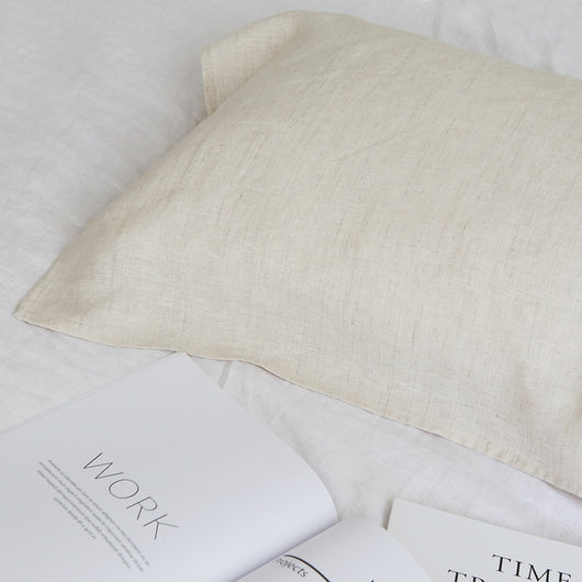 Toalla Almohada de Lino Puro Transpirable Color Liso Premium - Image 29