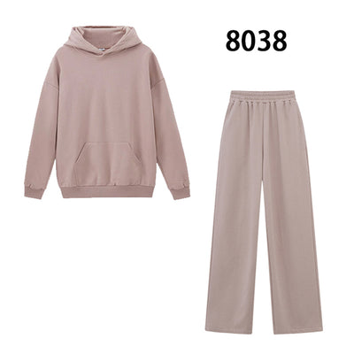 Conjunto Deportivo para Mujer: Sudadera y Pantalón de Buzo Blanco - Image 10