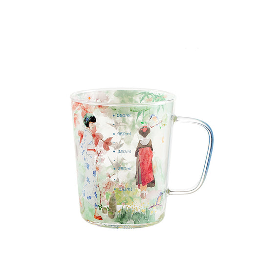 Taza de Vidrio Borosilicato Japonesa de Gran Capacidad con Cuchara Graduada - Image 11
