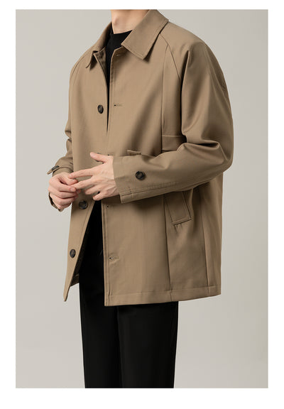 Chaqueta Suelta de Solapa para Hombre - Corte Medio - Image 7