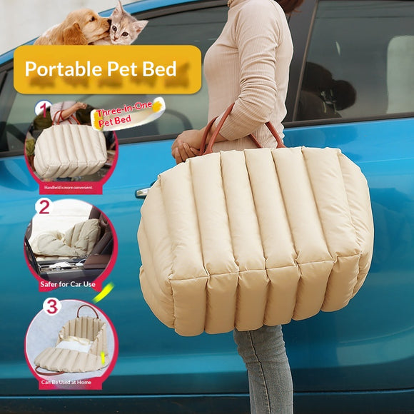 Transportín Portátil para Mascotas en Auto